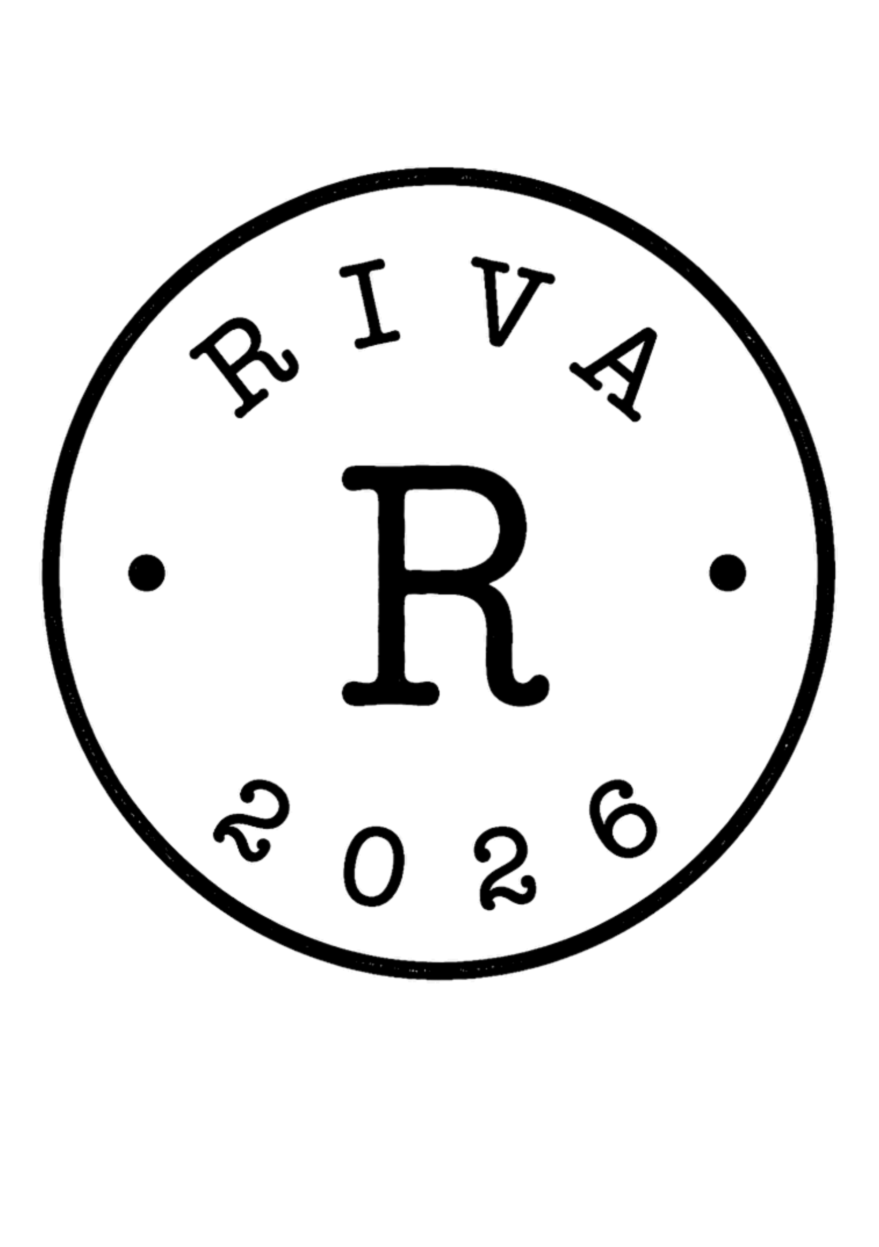 Riva circular brand seal