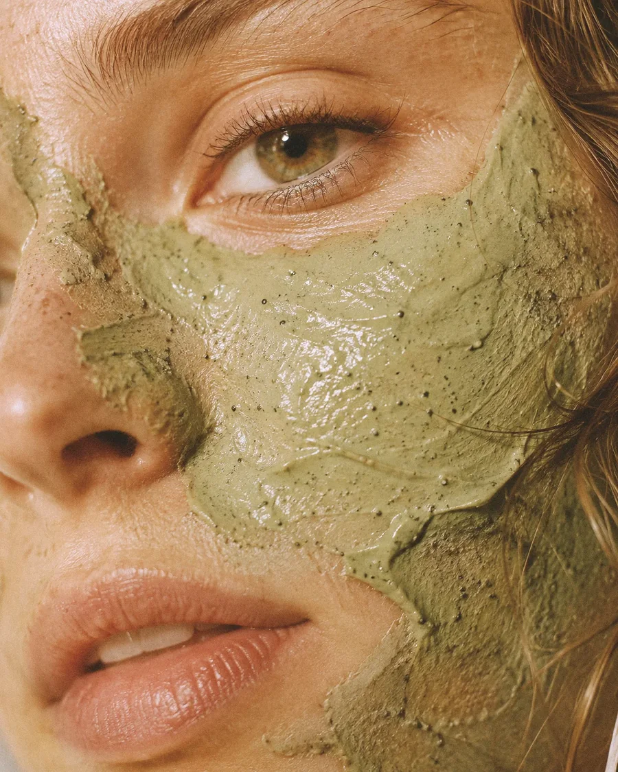 Verdalia green clay mask ritual